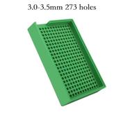 Wodsty Anti Static Screw Tray, PP Slotted Storage Organizer with 160/273/459 Holes for 1.0-4.0mm Screws, Green