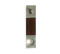 Wodsty Antique for Leaf Clock Pendulum Suspension Spring Metal Replacement Part Hanging Clocks, GoldSilver, 21x5mm(21×5mm)