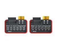 Wodsty B6neo Multi-Port 1S Charging Board for LiPo Life LiHV PH2.0 BT2.0 | B6neo 6-Way 1S Charger for LiPo LiFe Li-Ion PH2.0 BT2.0 Ports