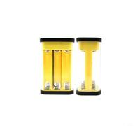 Wodsty Battery Holder for Power Bank Self-Assembly, Safe Charge Protection and Overheating Protection, Portable Design 11 x 7 x 5 cm, Tool-Free Assembly, Yellow (6 Yellow)