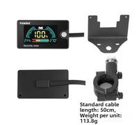 Wodsty Battery Monitor, 8-100V DC Digital Battery Gauge with 68.78mm x 38.8mm Large Display, Waterproof ABS Battery Monitor for Golf Carts, Motorcycles, Cars, Trucks, RVs