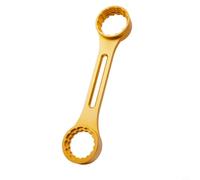 Wodsty Bike Bottom Bracket Wrench 10-in-1 for FSA-386 24T BB9100, Aluminium Alloy 12T 16T Removal Tool(Golden)
