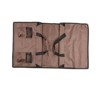 Wodsty Camping Wagon Cart Liner Cloth Pocket For Front and Rear Foldable Station Wagons Made Of 600D Oxford Cloth Foldable For Storage Beige