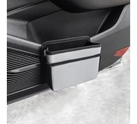 Wodsty Car Trash Can for Car Storage Foldable Door Side Hanging Bin with Large Capacity Pu Leather Seat Back organizer for Travel Black/Red/Beige/Grey/Army Green