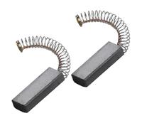 Wodsty Carbon Brush Assemblies 30mm x 11mm x 6mm Replacement Parts for Bush Electric Washing Motor, Silver Gray, 2 Pack
