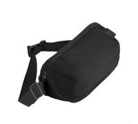 Wodsty Carrying Case for Wireless Speakers Waterproof for JBL Flip 7/6 for Soundcore for 2 with Shoulder Strap Nylon Black