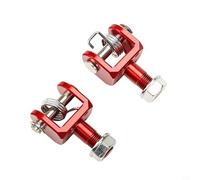 Wodsty CNC Aluminum Foot Pedal Connection Bracket for Sur-Ron for Light Bee X and S Models, Robust Mounting Adapter for Electric Dirt Bike, Silver Finish(red)