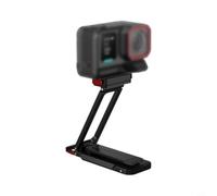 Wodsty Compact Magnetic Tripod for Insta360 Pro2, Metal Quick-Release Holder 12 x 1.9 x 4.6 cm, Stable Mounting for Action Cameras, Elegant Design, Black