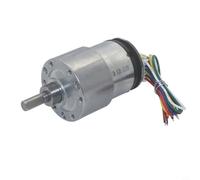 Wodsty DC 12V JGB37-520 Gear Motor with Encoder, Metal Shell Speed Reduction Geared Motor for Automation Projects(20RPM)