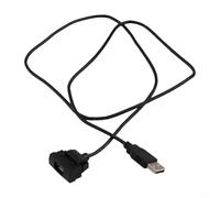 Wodsty Direct Fit USB Adapter Cable for Skoda Octavia MMI | Connects phone, for mp3, tablet to head unit, controls songs via steering wheel, 150cm length, black ABS material