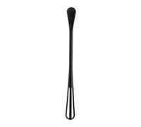 Wodsty Double Head for Mini Whisk and Spoon Spatula, 22 cm ABS Kitchen Tool for Mixing Eggs and Baking, White or Black