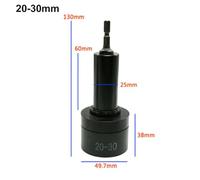 Wodsty Electric Cap Sealing Machine Head for Bottles, 10-50mm Adjustable Handheld Capping Tool with Rubber Pad for Plastic and Glass Bottles