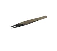 Wodsty ESD Anti-Static Tweezers with Replaceable Carbon Fiber Tips for SMD Soldering and for Precision Electronics, 116-130mm