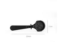 Wodsty Espresso Machine Group Head Cleaning Brush, Nylon, for 51mm and 58mm Portafilters, with Water Deflector