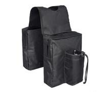 Wodsty For ATV Tank Bag 600D Oxford Robust with Drinks Compartment for Motorcycle for Quad Dirt Bike for Ski-Doo for Polaris Mounting Black