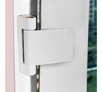 Wodsty for Heavy Duty Aluminum and Iron for Door Hinge Casement & Sash, White Flag Hinge with Strong Load Bearing, Left/Right Usable