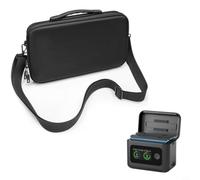Wodsty For insta360 X5 Storage Bag with Integrated Quick Charge Hub, Robust Case Against Impact, 20W per Channel Charging with LED Screen, Compact Accessory Set with Shoulder Strap for Travel