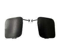 Wodsty Front Pair Bumper Tow Cover for Toyota for AURIS 2016-2018, ABS Material Black Replacement Parts with OEM Number 52128-02919 and 52127-02927