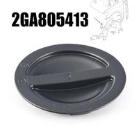 Wodsty Front Wheel Housing Liner Cover Cap for Volkswagen T-Roc, T-Cross, for Jetta, Caddy, Polo, Golf (2018-2024) - Black ABS, OEM 2GA805413