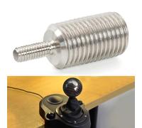 Wodsty Gear Shifter Adapter for Logitech G29 G923 Aluminum Alloy Modification Shift Knob for Racing Wheel Accessories Silver