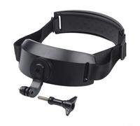 Wodsty Hands-Free Headband for DJI Action 6, Secure Holder for Smooth Videos When Driving, Compact Black ABS Accessories