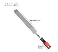 Wodsty Horseshoe File and Rasp for Horse Trimming and Farrier Repair, Metal Tool with Red or Silver Color Options, Size A or B