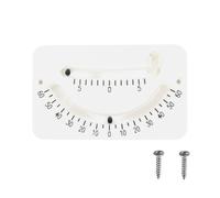 Wodsty Marine Clinometer Level Inclinometer Angle Finder Instrument For Boat And Yacht, For Msurement Tool For Leveling, White