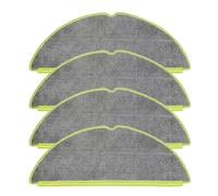 Wodsty Mop Cloth Kit Compatible with Roomba 205, DustCompactor, Combo Robot, Washable Reusable Microfiber Pads, Easy Installation for Pet Hair and Child-Friendly Clean Floors, 4 Pack