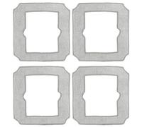 Wodsty Mopping Pads for ECOVACS WINBOT MINI, Window Cleaning Cloth Replacement with Absorbent Fibers, Washable Mop Covers for Glass Frames Corners, 4 Pack