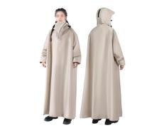 Wodsty Motorcycle Raincoat For Electric Car with Extended and Thickened Sleeves Waterproof Oxford Fabric For Rain Protection Khaki/Yellow/Green/Black