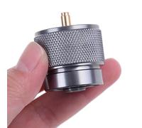 Wodsty Outdoor 1 Lb Propane Tank Adapter Aluminum Alloy Gas Cylinder Coupler Valve For Camping Stoves and Heaters