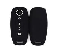 Wodsty Pattern Silicone Key Cover For Nissan 2022+ Rogue Pathfinder 4B Button Remote For Kicks Shockproof Waterproof Protection For Smart Keyless Entry Car Keys