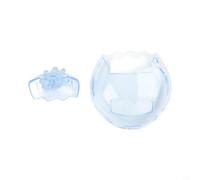 Wodsty PC Case for Tamagotchi Paradise, Shockproof, Sweat-Proof, Washable, 360° All-Round Protection, Made of PC Material with Replacement Lid, Transparent, Purple, Blue, Pink (Blue)