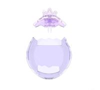 Wodsty PC Case for Tamagotchi Paradise, Shockproof, Sweat-Proof, Washable, 360° All-Round Protection, Made of PC Material with Replacement Lid, Transparent, Purple, Blue, Pink