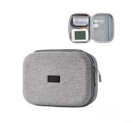 Wodsty Portable Protective Case, EVA Hard Case for Yuwell S68XR Blood Pressure Monitor, Travel Case for Meter (Grey)