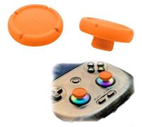 Wodsty Precise Joystick Replacement for Anbernic RG406VH for pla, Set of 2 with Comfortable Grip for Gaming Controller, Compact 1.4 cm Size, Quick Replacement (Orange)