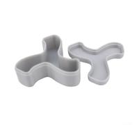 Wodsty Propeller Protective Case for DJI Neo 2 - for Robust Propeller Holder Made of ABS - Dustproof Organiser for 4 Propellers - Travel Organiser - Compact 14 x 8 x 3.3 cm, gray, Compact Lightweight