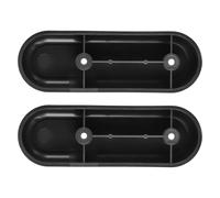 Wodsty Rear Fork Cover For Ninebot Max G30 Escooter Rear Guard Shield 2Pack Black Plastic 10X3Cm