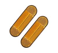 Wodsty Reflective Safety Stickers For Xiaomi Mi 9 Electric Scooter Front Silver Yellow Reflectors 2Pack High Visibility Night Riding Accessories