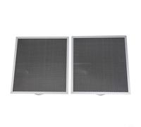 Wodsty Replacement for Range Hood Filters for NuTone 99010317, QT2000, WA6500, 2 Pack Aluminum Charcoal Grease Trap with Tension Springs, 11-1/4 x 11-5/8 x 3/8 In