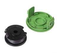 Wodsty Replacement Line Spool And Cover Cap For Greenworks 21287 24V String Trimmer, 1.5Mm X 6M Nylon Thread With Abs Housing, Automatic Feed Head Parts For Garden Grass Cutting