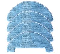 Wodsty Replacement Mop Cloths For 360 P7 Robot Vacuum, 10 Pieces Microfiber Cleaning Pads, High Absorbency Reusable Rags For Floor Maintenance, Easy To Install(4pcs)