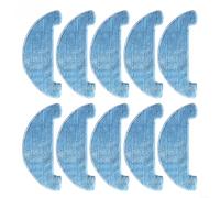 Wodsty Replacement Mop Cloths For 360 P7 Robot Vacuum, 10 Pieces Microfiber Cleaning Pads, High Absorbency Reusable Rags For Floor Maintenance, Easy To Install(10pcs)