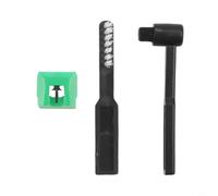 Wodsty Replacement Needle Green for Audio-Technica AT95E ATN95E AT-LP120USB Record Player Elliptical ABS 3 x 5 x 3 cm