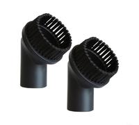 Wodsty Replacement Round Dusting Brush for Nilfisk 302002509, 36mm Diameter vacuum Attachment for Hard Floors and Pet Hair, Fits Attix Multi Buddy Series(2PACK)