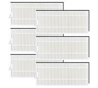 Wodsty Replacement Washable Filter for ABIR K30 Vacuum Cleaner, Pack of 6, Filter Paper Material, White