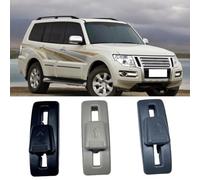 Wodsty Second Row for Seat Back Folding Flip Switch Lever Button for Pajero Shogun V93 V9 7V87 Series Beige Knob