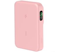 Wodsty Silicone Case for Anker for Nano A110Z External for Battery, Robust Protective Case against Drops, Easy Access to Ports, Travel Accessories, Pink