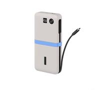 Wodsty Silicone Protective Case, Soft Rubber Armor for Anker 20000mAh Power Bank Model A1383, Portable Charger Pouch(Gray)