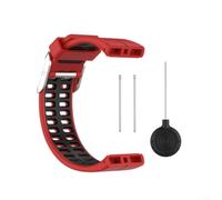 Wodsty Silicone watch strap, 20 mm, dual-colour, for Polar Ignite | Soft silicone, dual-colour design, skin-friendly, all-day comfort, no irritation